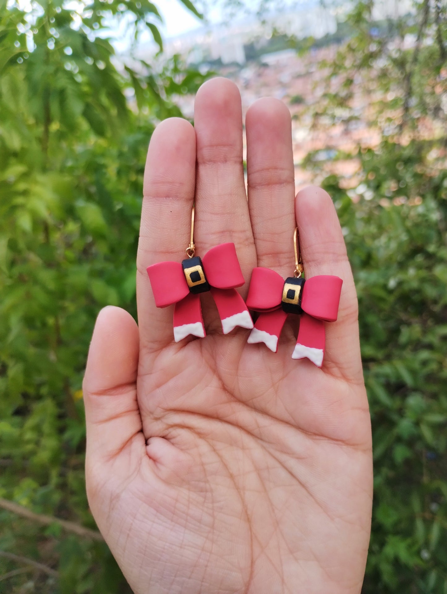 Pendientes Lazo de Santa