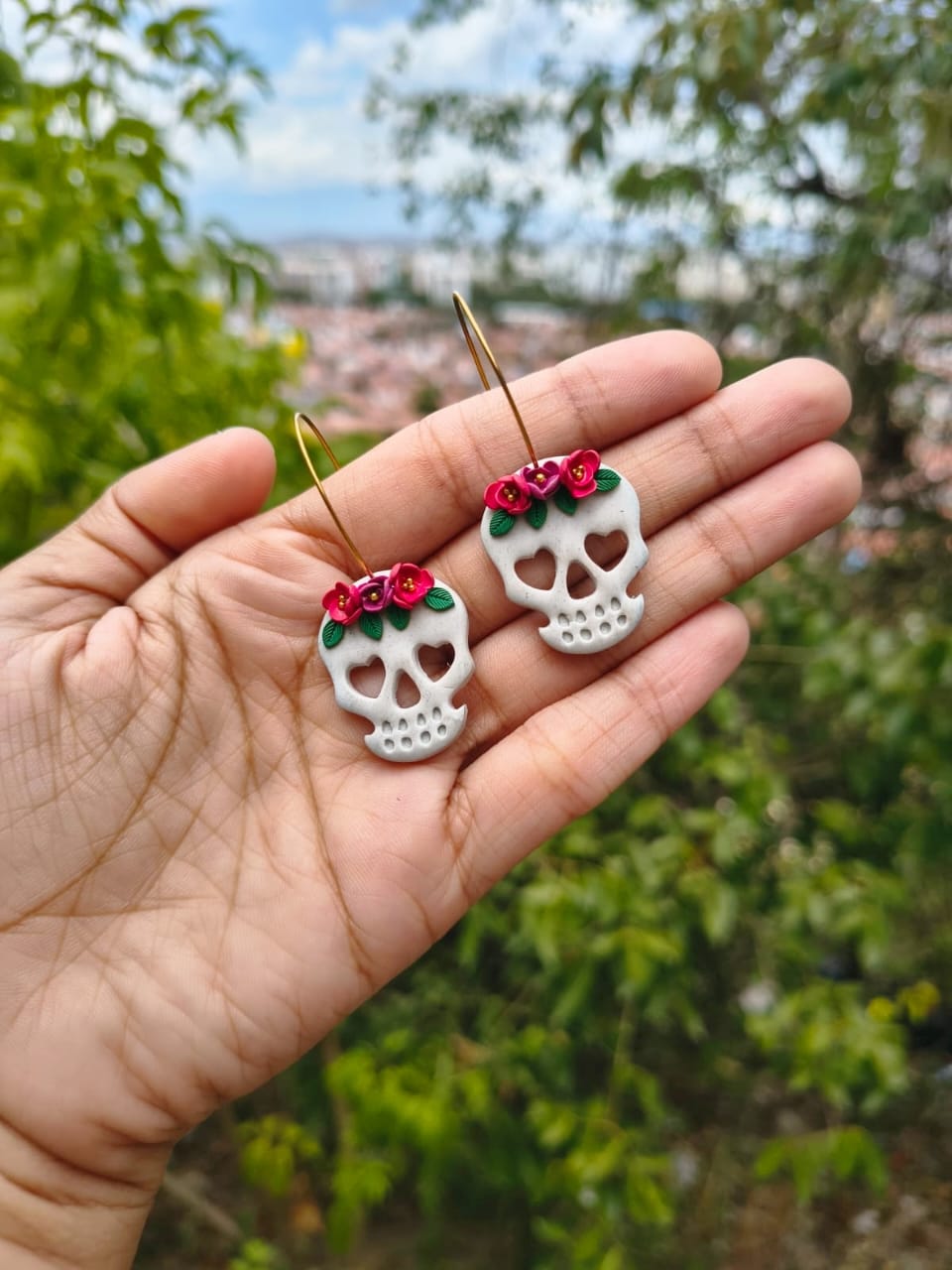 Pendientes Calavera