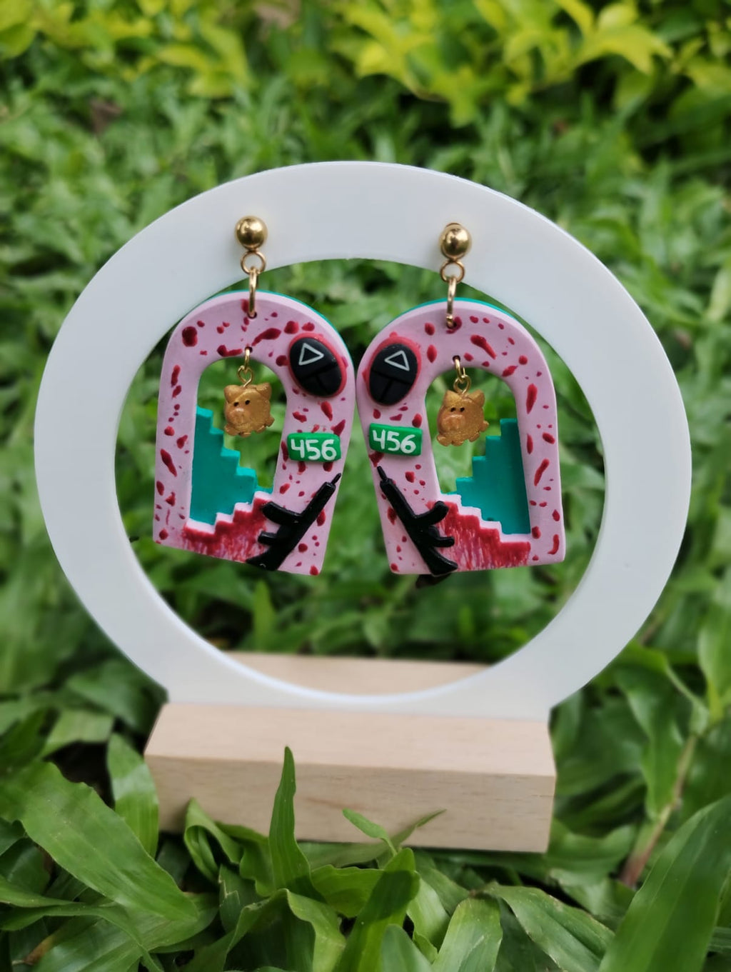 Pendientes Squid Game