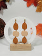 Pendientes Triple de Calabaza