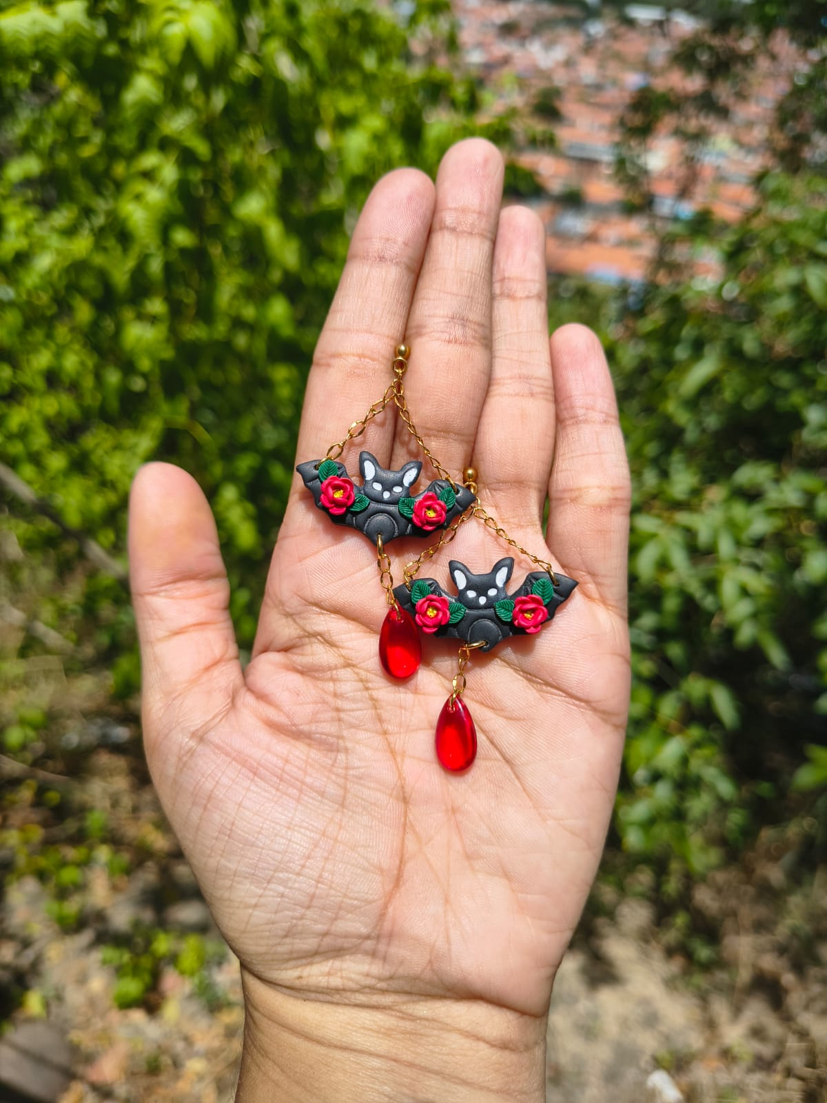 Pendientes Murcielago