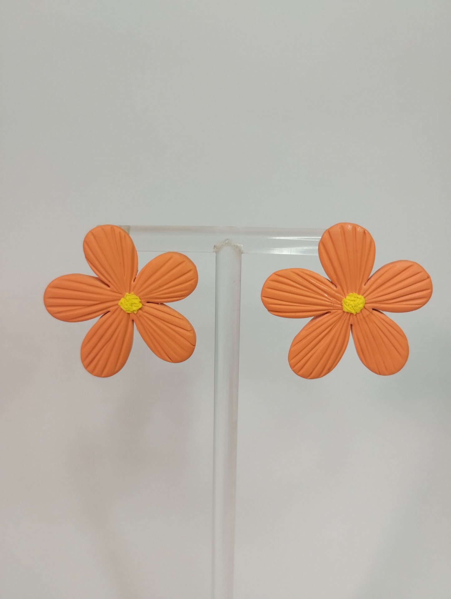 Topitos Flor naranja